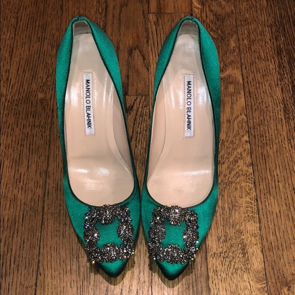 manolo blahnik hangisi green